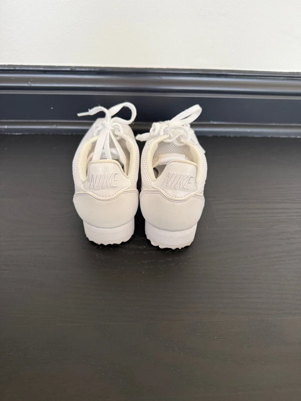 Nike White Low-Top Mesh daybreak Sneakers - Picture 5 of 8